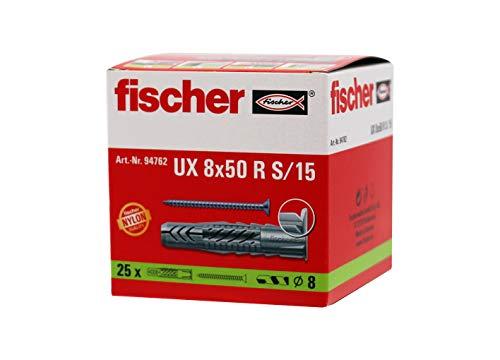 Algopix Similar Product 8 - Fischer 094762 8 x 50 mm UXR S15