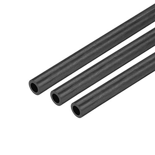 Algopix Similar Product 5 - uxcell Carbon Fiber Round Tube 5mm x
