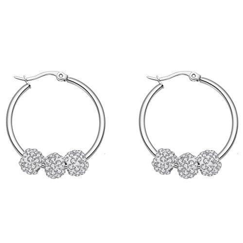 Algopix Similar Product 16 - Fashion Jewelry Stud Round Stud for