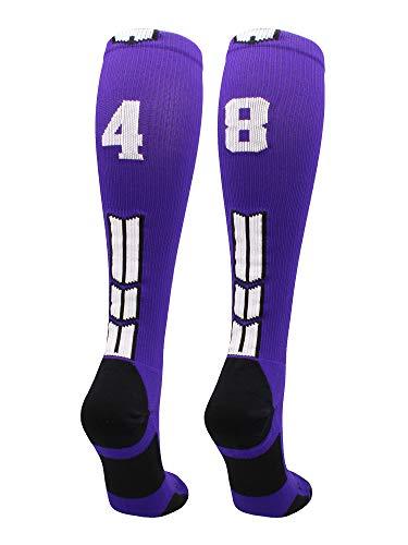 Algopix Similar Product 3 - MadSportsStuff Player Id Number Socks