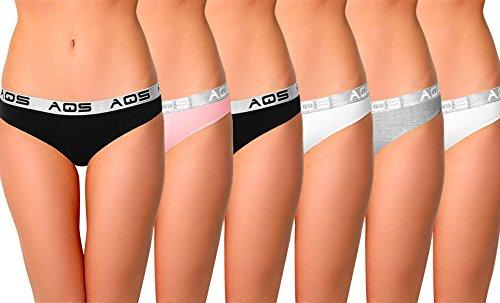 Algopix Similar Product 3 - aqs Ladies Cotton Bikini Underwear 