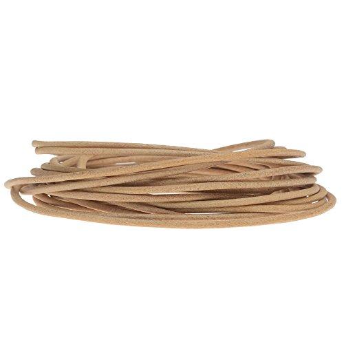 Algopix Similar Product 2 - Genuine Leather Cord Round 15mm by