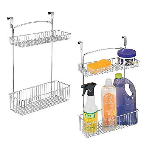 Algopix Similar Product 16 - mDesign Metal Farmhouse Over Cabinet