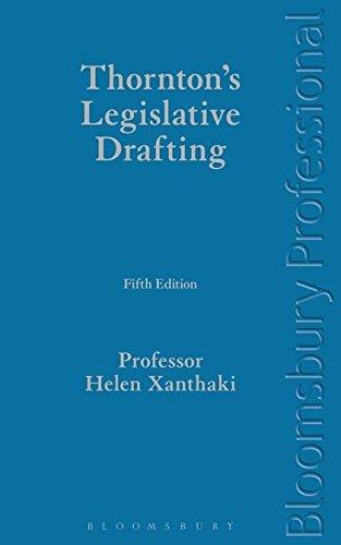 Algopix Similar Product 5 - Thorntons Legislative Drafting Fifth