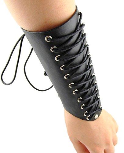 Algopix Similar Product 15 - AMC Unisex Synthetic LaceUp Gauntlet