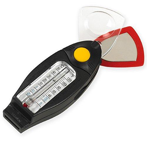 Algopix Similar Product 5 - NduR 6 in 1 Survival Compass, Black
