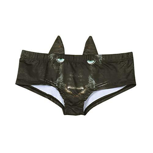 Algopix Similar Product 19 - WHAT ON EARTH Womens 3D Animal Face