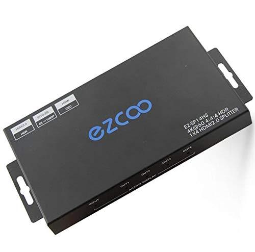 Algopix Similar Product 2 - EZCOO HDMI 20 Splitter 1x4 4K 60Hz HDR
