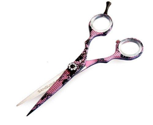 Algopix Similar Product 3 - Professional Pink Hairdressing Scissors
