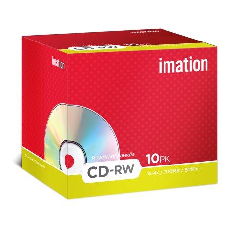 Algopix Similar Product 6 - Imation CDRW 700Mb80minutes 1X4X in