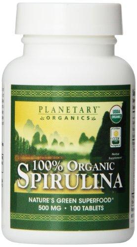 Algopix Similar Product 14 - Planetary Herbals Organic Spirulina