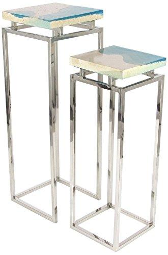 Algopix Similar Product 12 - Benzara Flaring Beach PedestalEnd
