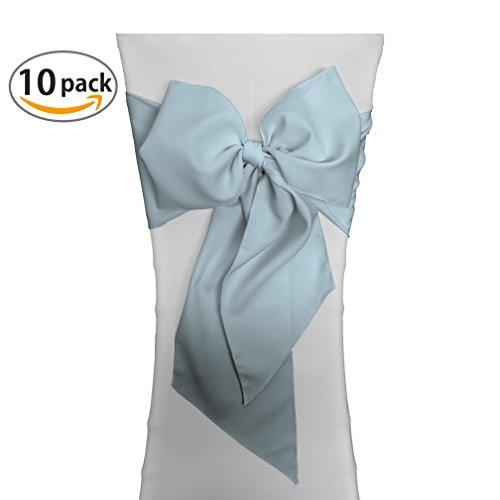 Algopix Similar Product 8 - LA Linen Polyester Poplin Chair Bows