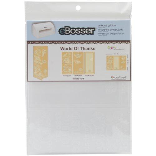 Algopix Similar Product 14 - Craftwell USA World of Thanks Embossing