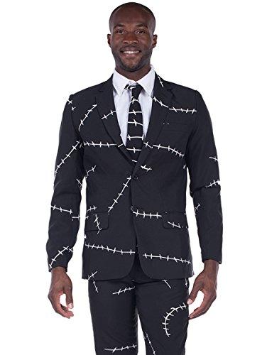 Algopix Similar Product 17 - Tipsy Elves Mens Scary Black Halloween