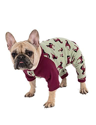 Algopix Similar Product 4 - Leveret Matching Dog Pajamas Christmas
