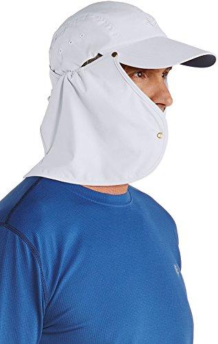 Algopix Similar Product 7 - Coolibar UPF 50 Mens Super Sport Hat