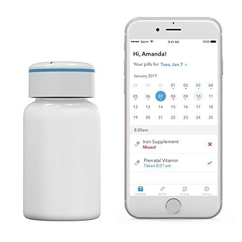 Algopix Similar Product 8 - Pillsy Smart Cap for Vitamin Bottles