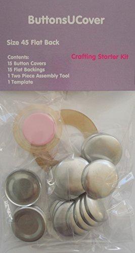Algopix Similar Product 6 - ButtonsUCover Cover Buttons Flat Back
