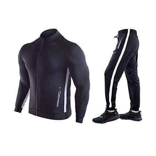 Algopix Similar Product 12 - QJKai Mens Tracksuit Joggers Sweatshirt