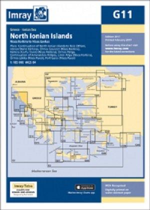 Algopix Similar Product 17 - Imray Chart G11 North Ionian Islands 