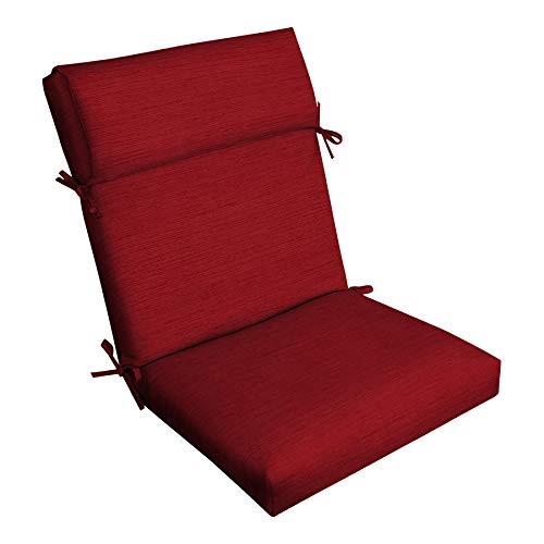 Algopix Similar Product 15 - Allen roth 1 Piece Cherry Red High Back