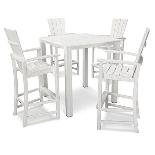 Algopix Similar Product 18 - POLYWOOD Quattro 5 Piece Bar Set