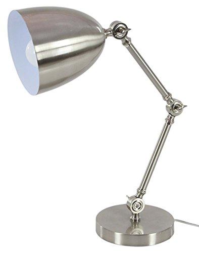 Algopix Similar Product 20 - Benzara Elegantly Styled Metal Task Lamp