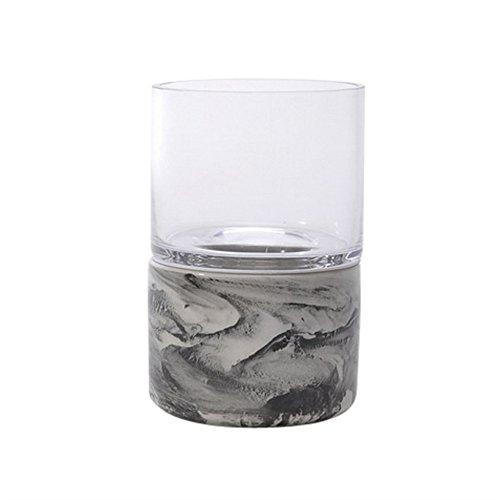 Algopix Similar Product 6 - Benzara Ceramic  Glass Hurricane