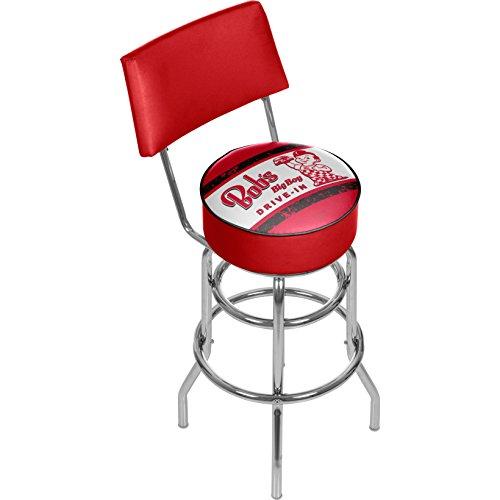 Algopix Similar Product 15 - Bobs Big Boy Vintage Padded Swivel Bar
