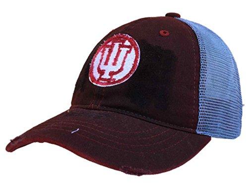 Algopix Similar Product 10 - Indiana Hoosiers Retro Brand Red Worn