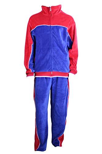 Algopix Similar Product 11 - Statesman Velour Tracksuit (Large)