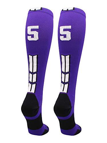 Algopix Similar Product 16 - MadSportsStuff Player Id Number Socks
