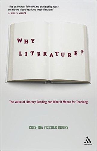 Algopix Similar Product 2 - Why Literature The Value of Literary