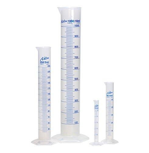 Algopix Similar Product 15 - AZLON CPB1000P Plastic Blue Cylinder
