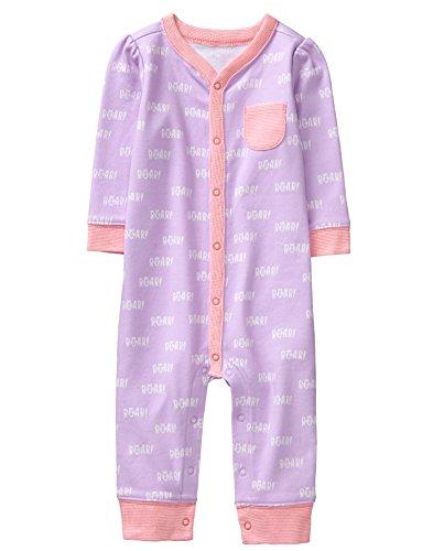 Algopix Similar Product 7 - Gymboree Baby Girl Sleeper Lavender