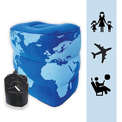 Algopix Similar Product 7 - Inflatable Travel Foot Rest Pillow 