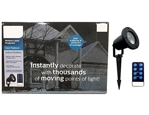 Algopix Similar Product 2 - Christmas Projector  Red and Green