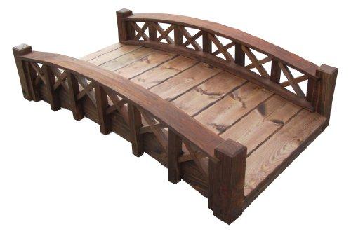 Algopix Similar Product 16 - SamsGazebos Swan Wood Garden Bridge
