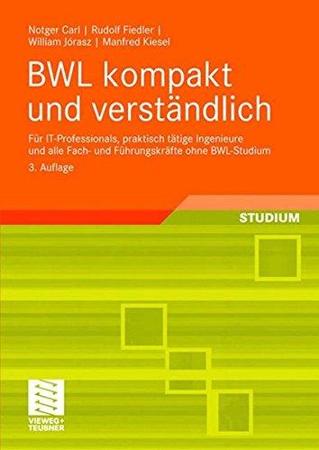 Algopix Similar Product 13 - BWL kompakt und verstndlich Fr