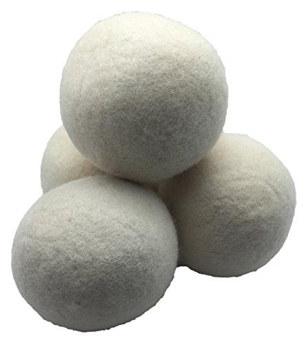 Algopix Similar Product 6 - 100 Premium Wool Dryer Balls Natural