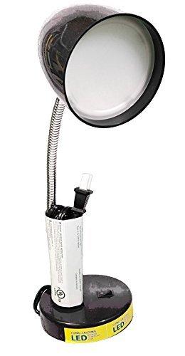 Algopix Similar Product 20 - Mainstays LED Desk Lamp - Black