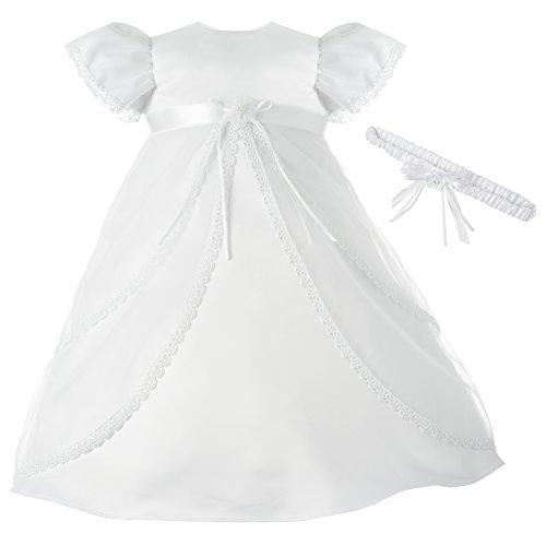Algopix Similar Product 15 - Lauren Madison BabyGirls Newborn Sheer
