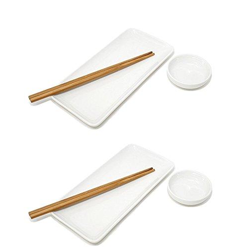 Algopix Similar Product 1 - Sushi Plate Soy Sauce Dish and