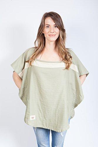Algopix Similar Product 18 - Organic Nursing Covers (Olive/Beige)