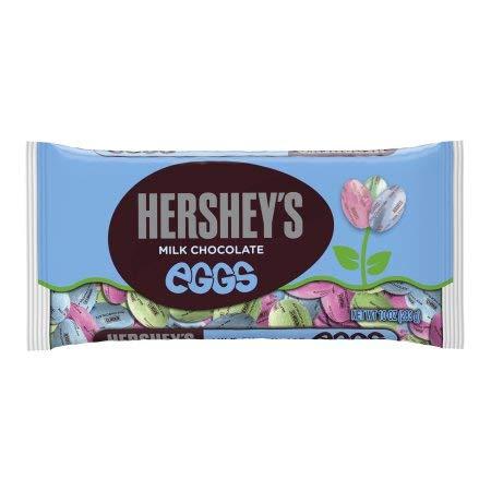 Algopix Similar Product 1 - Hershey's Milk Chocolate Eggs, 10 oz