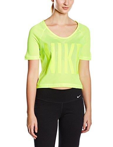 Algopix Similar Product 10 - Nike Graphic Mesh Crop Top Womens Large