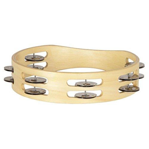 Algopix Similar Product 17 - X8 Drums Round Wooden Tambourine