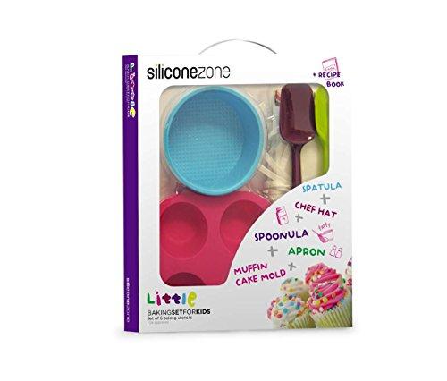 Algopix Similar Product 7 - SiliconeZone Kids Silicone 6pc Baking