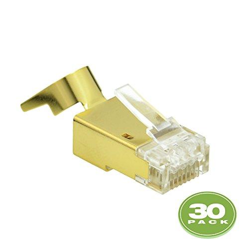 Algopix Similar Product 12 - Mediabridge Cat7 Connector Gold